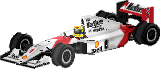 AYRTON SENNA - MCLAREN